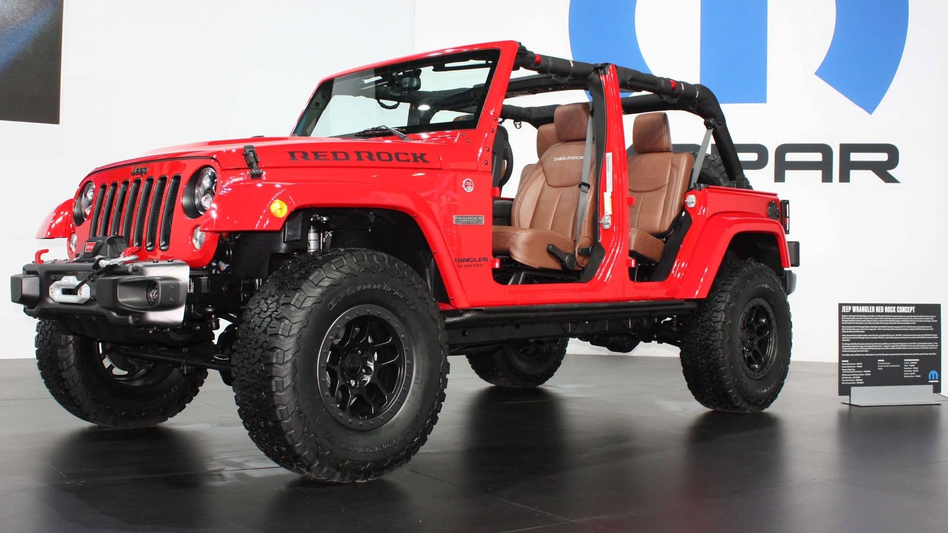 Jeep rocks the Wrangler Red Rock concept in Vegas [w/video] - Autoblog