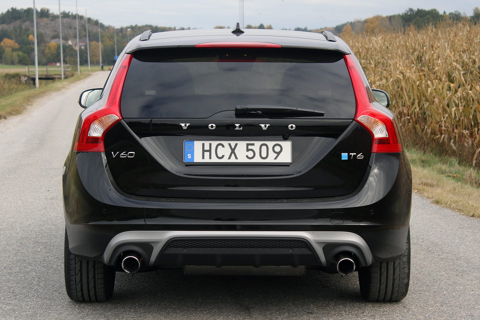2016 Volvo V60 Polestar rear view