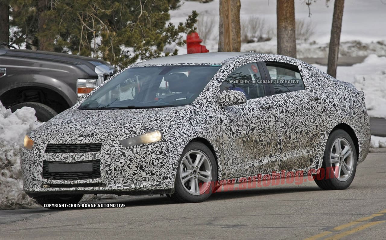 2015 Chevrolet Cruze spied on its home turf - Autoblog