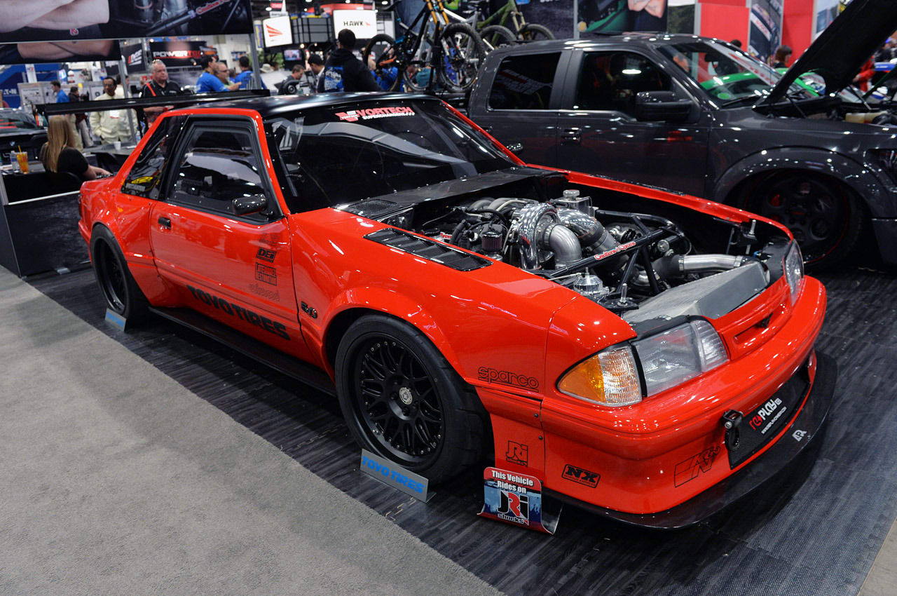 Creations n' Chrome Top Notch Mustang is a one-of-a-kind Fox
