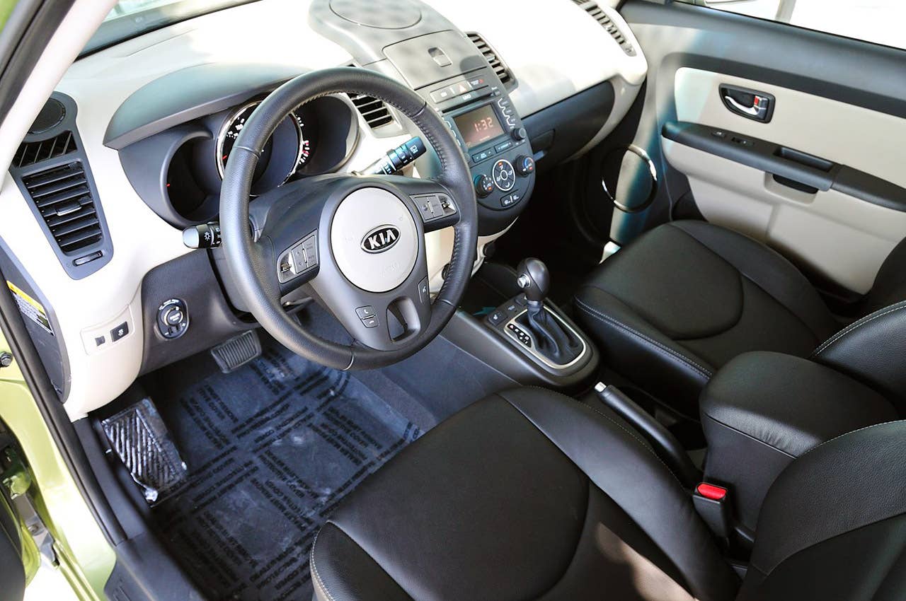 <p> 2012 Kia Soul interior</p>
