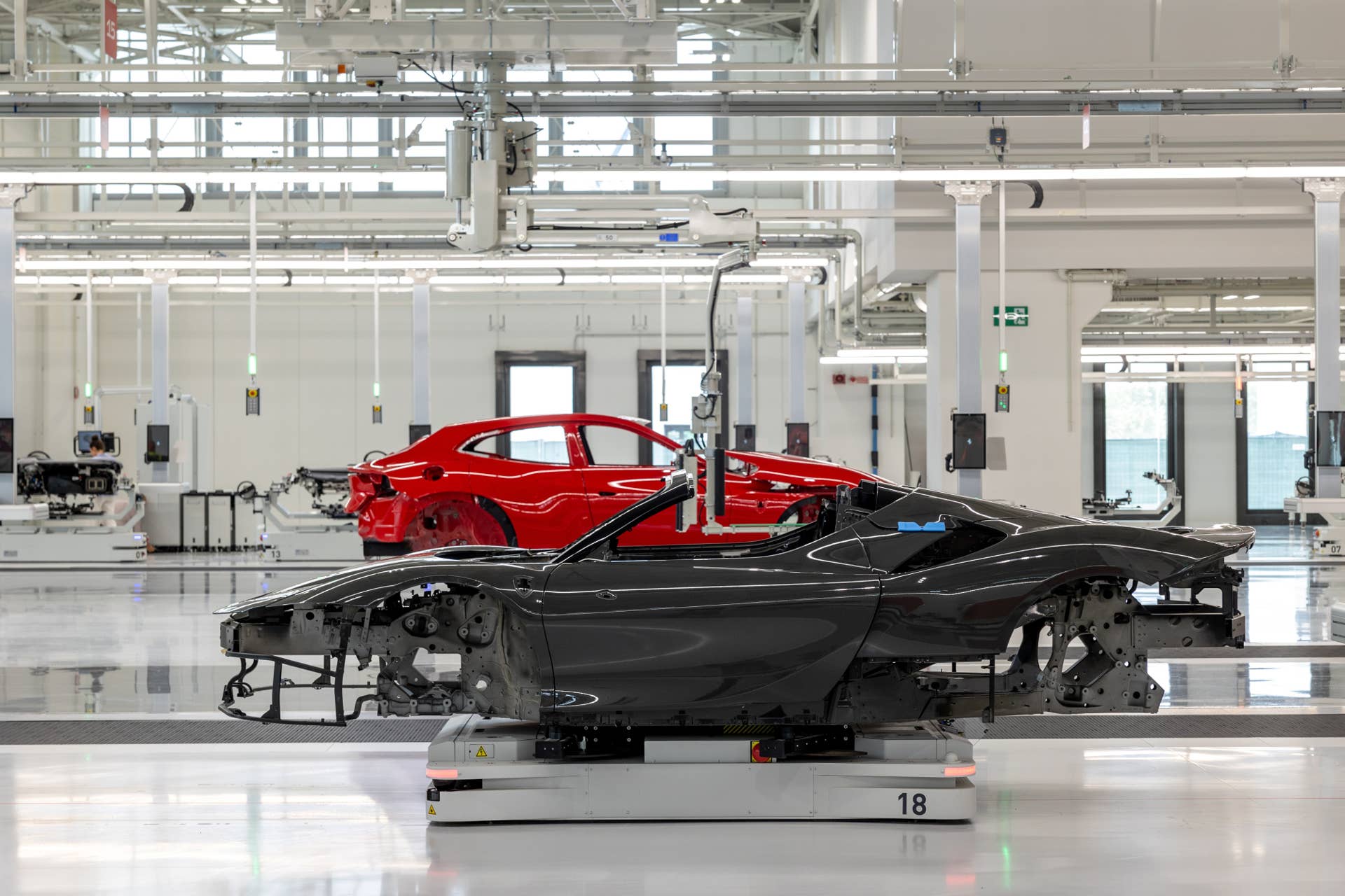 Ferrari Factory Layout We visited the automotive fantasyland that is Ferrari's Maranello ...