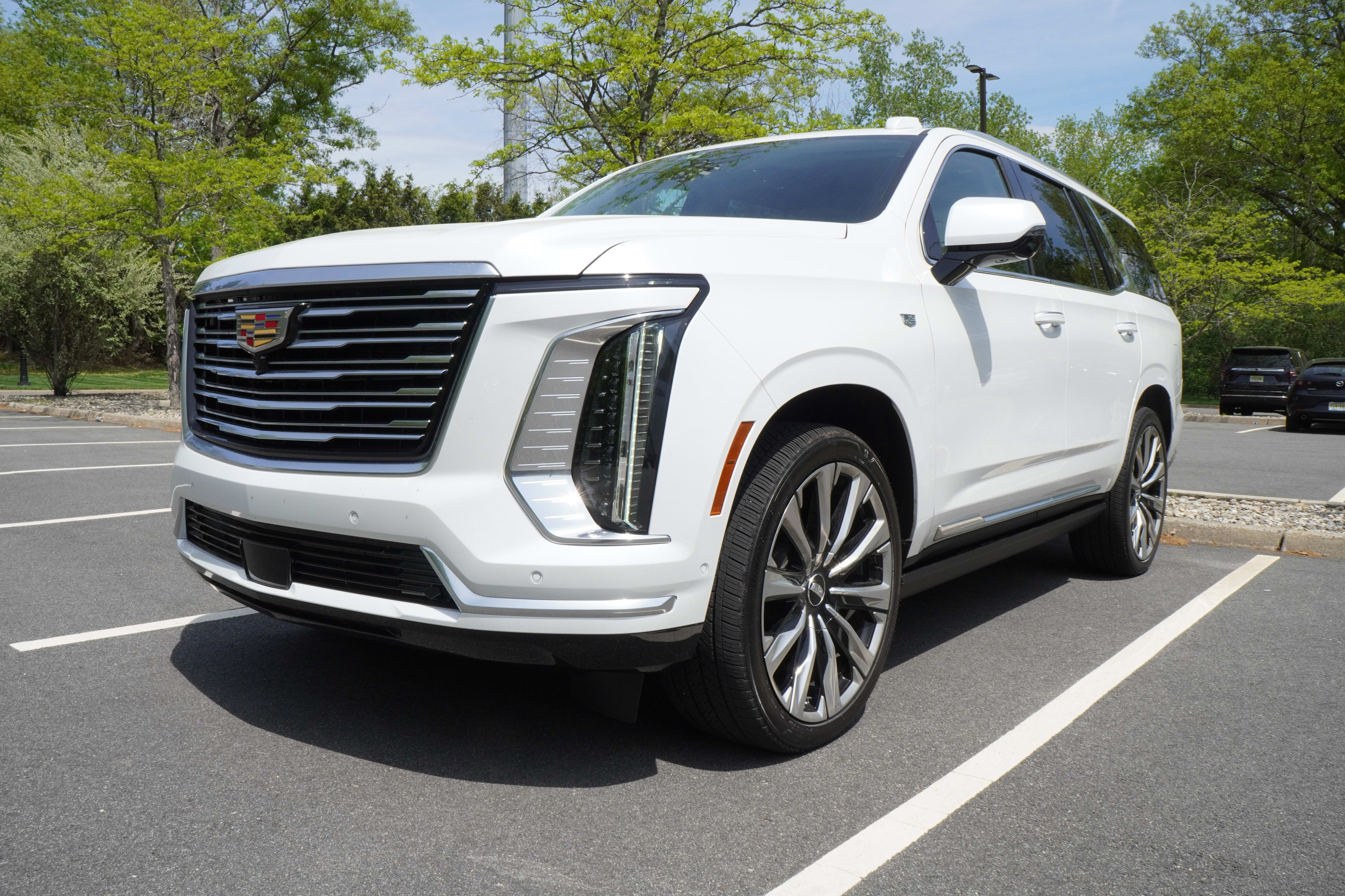 New GM 6.6L V8 Engine Could Push Base Corvette Past 500 Horsepower 4 2025 Cadillac Escalade Platinum front quarter