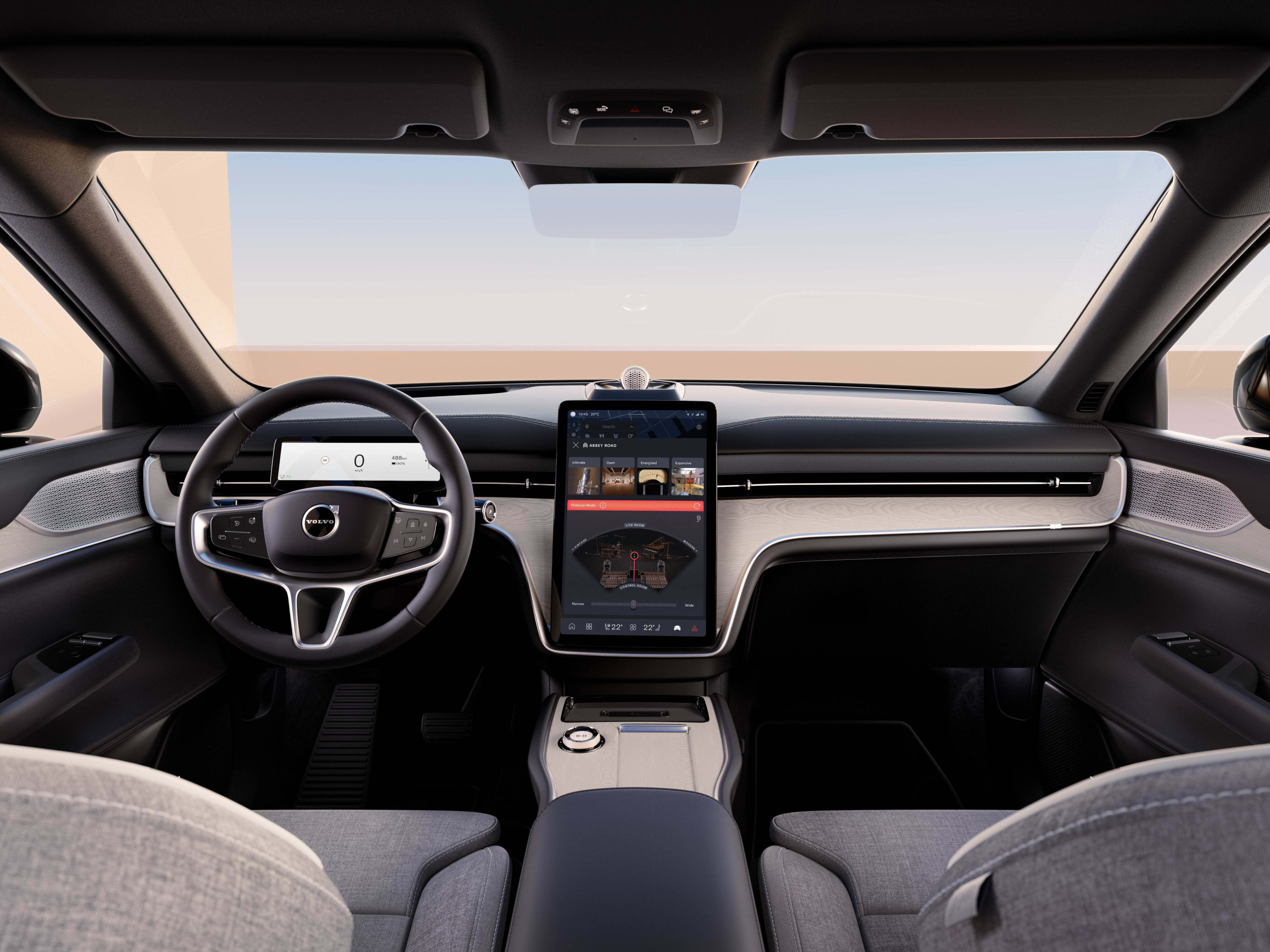 Volvo Has a Plan to Make the EX60 Cheaper Than Rivals with Geely Tech & Cost Cuts 7 Abbey Road Studios Mode makes global debut in Volvo EX90