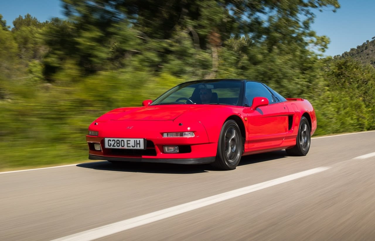 1990 Honda NSX red front quarter static