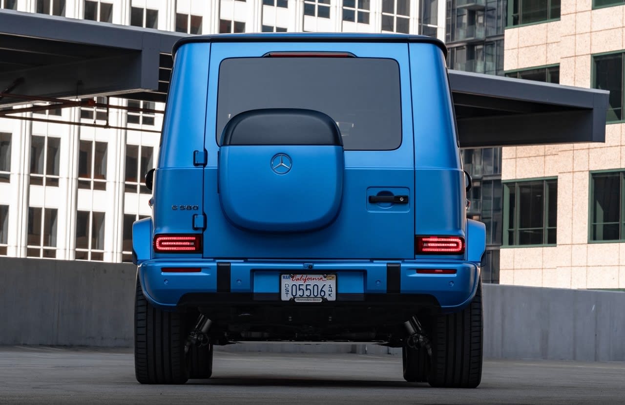 2025 Mercedes-Benz G580 with EQ Technology rear