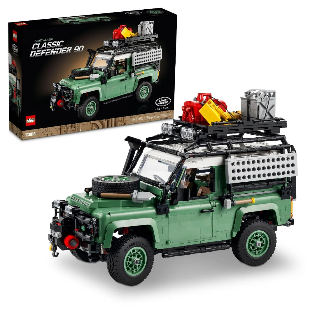 The Lego Icons Vintage Land Rover Kit is 17% off - Autoblog