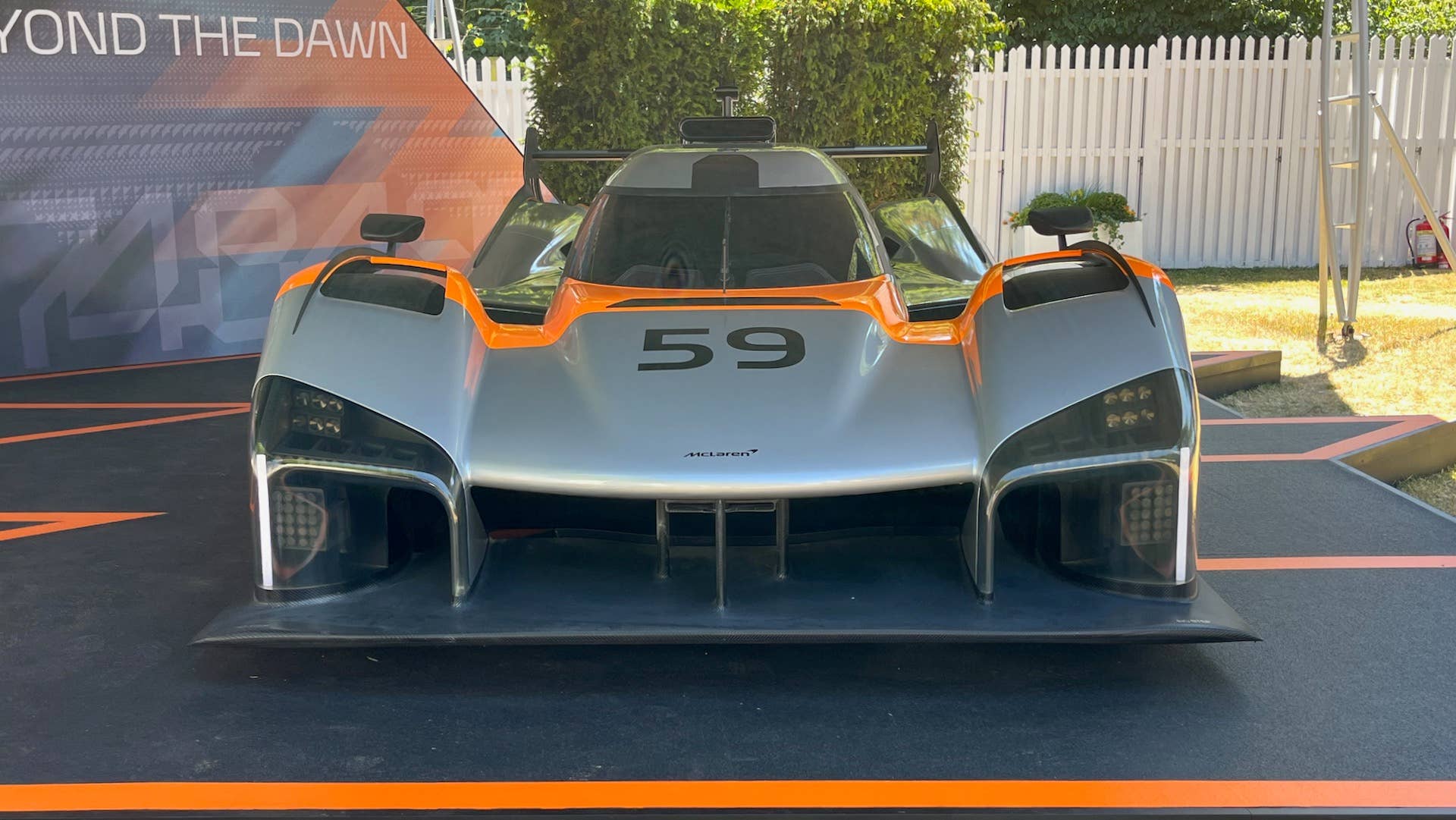 McLaren shows off Le Mans Hypercar in retro livery - Autoblog