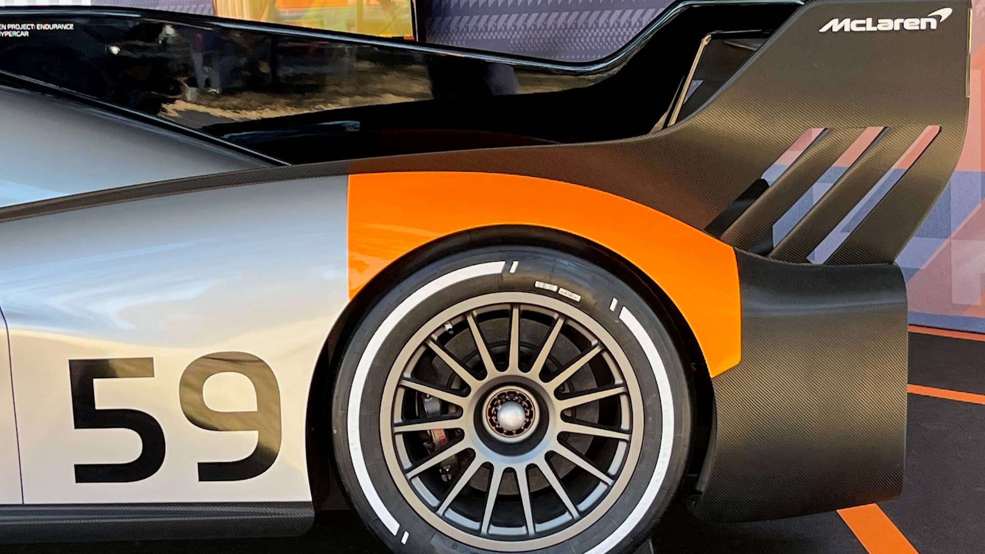 McLaren shows off Le Mans Hypercar in retro livery - Autoblog