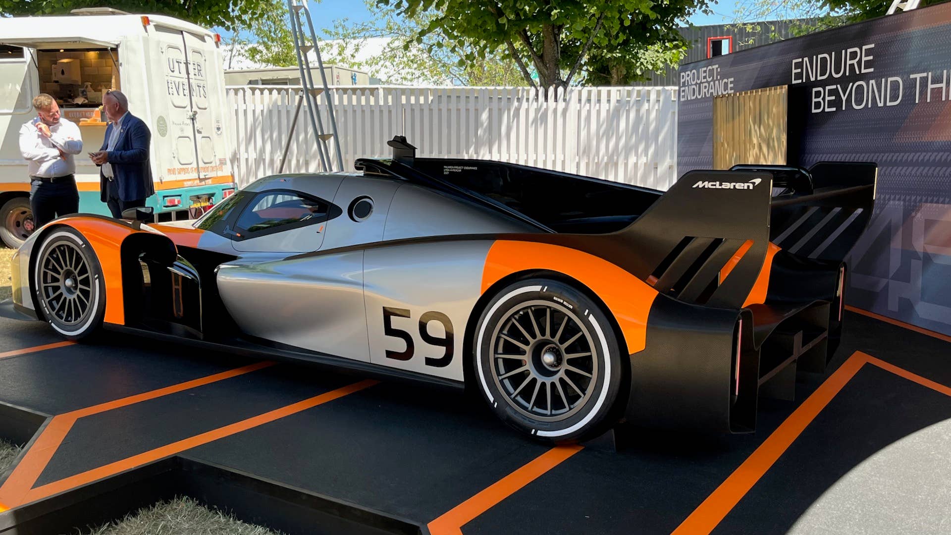 McLaren shows off Le Mans Hypercar in retro livery - Autoblog