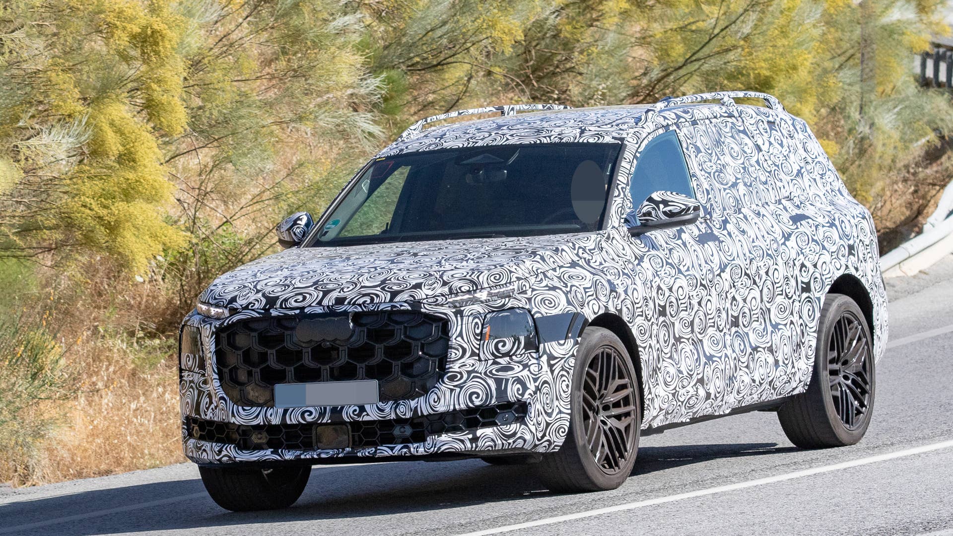 SPIED: 2026 Audi Q9 Is A Six-Figure Three-Row SUV To Lure Cadillac ...