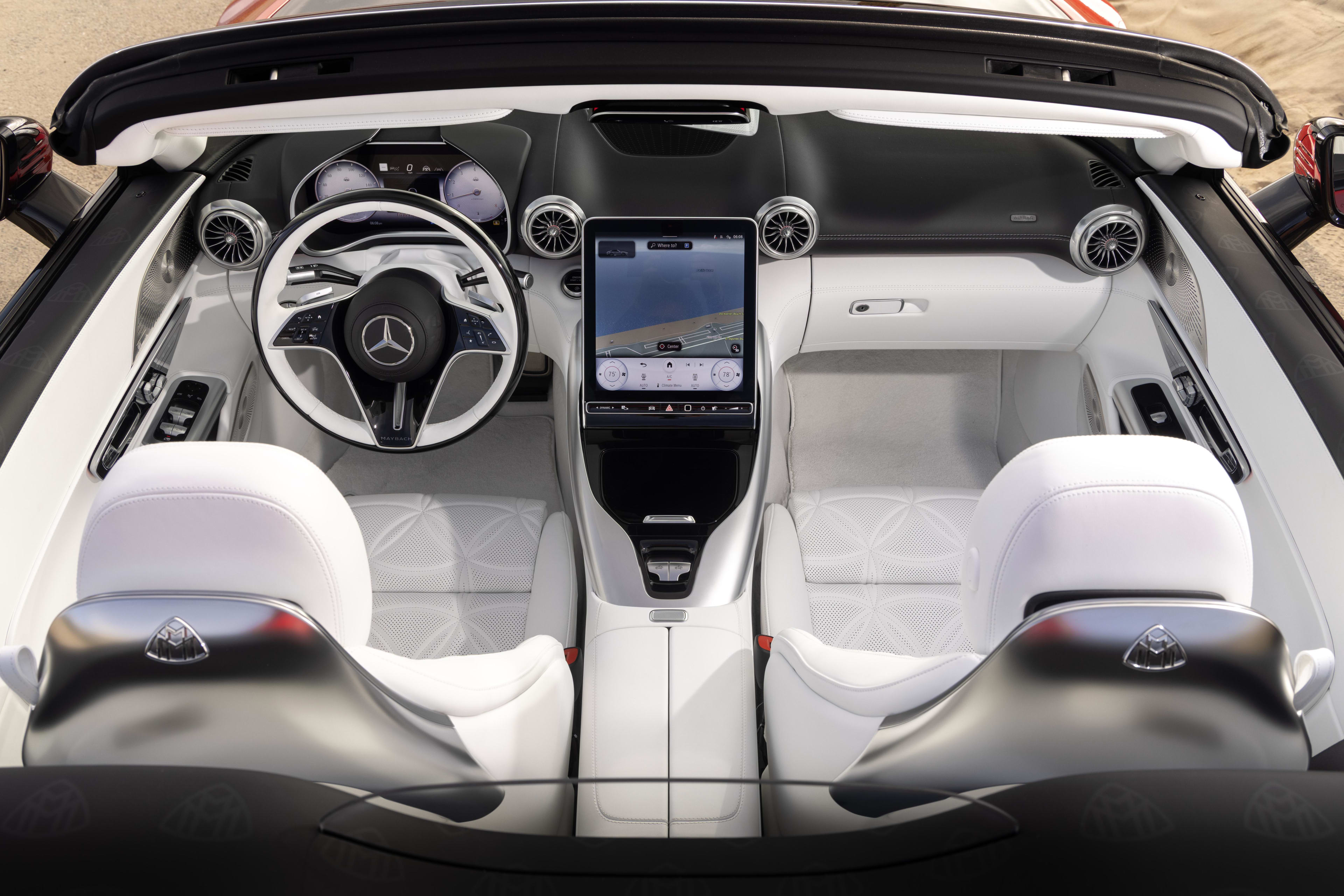 Mercedes-Maybach SL 680 Monogram Series interior
