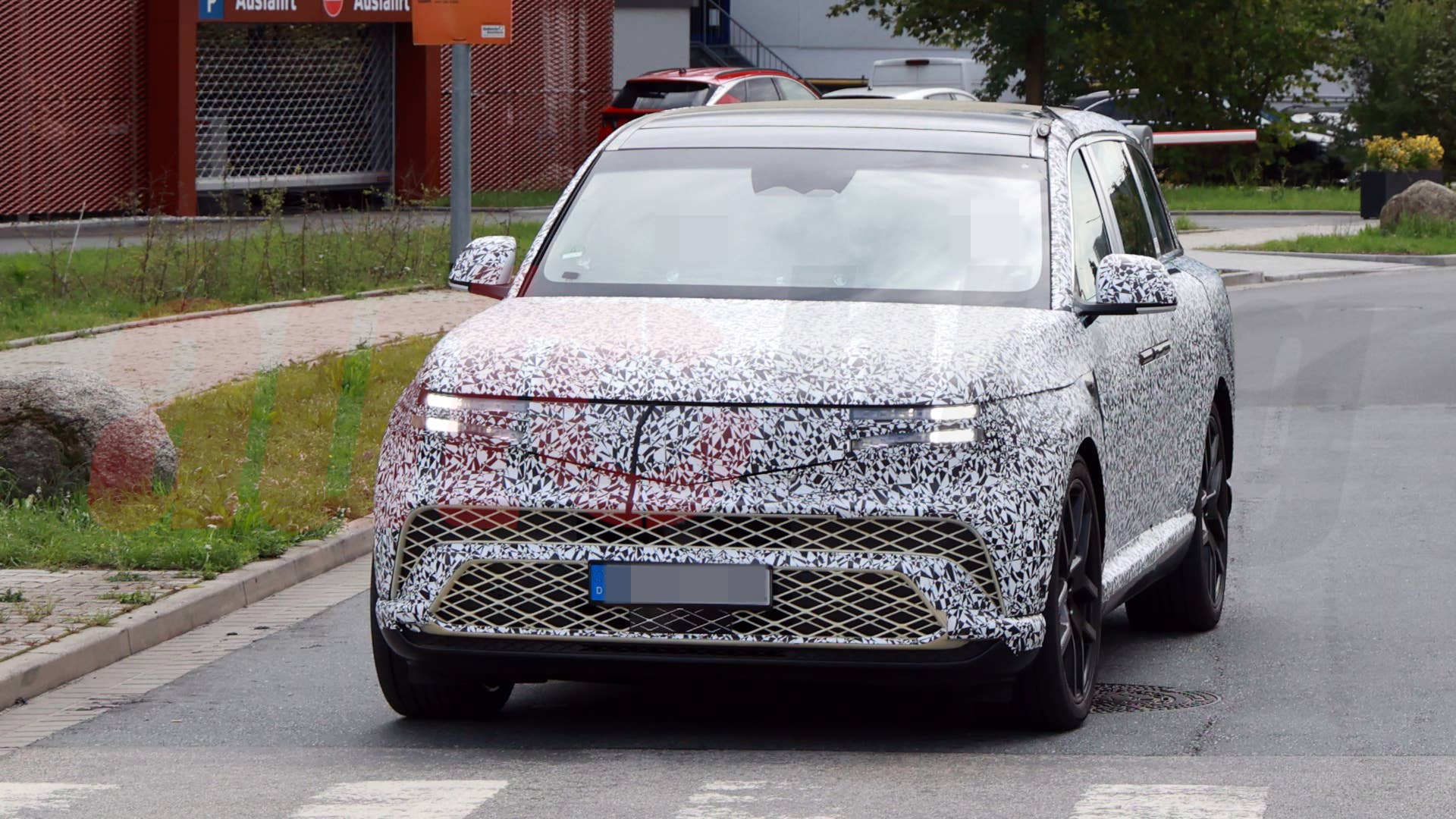 2027 Genesis GV90 EV spy shot