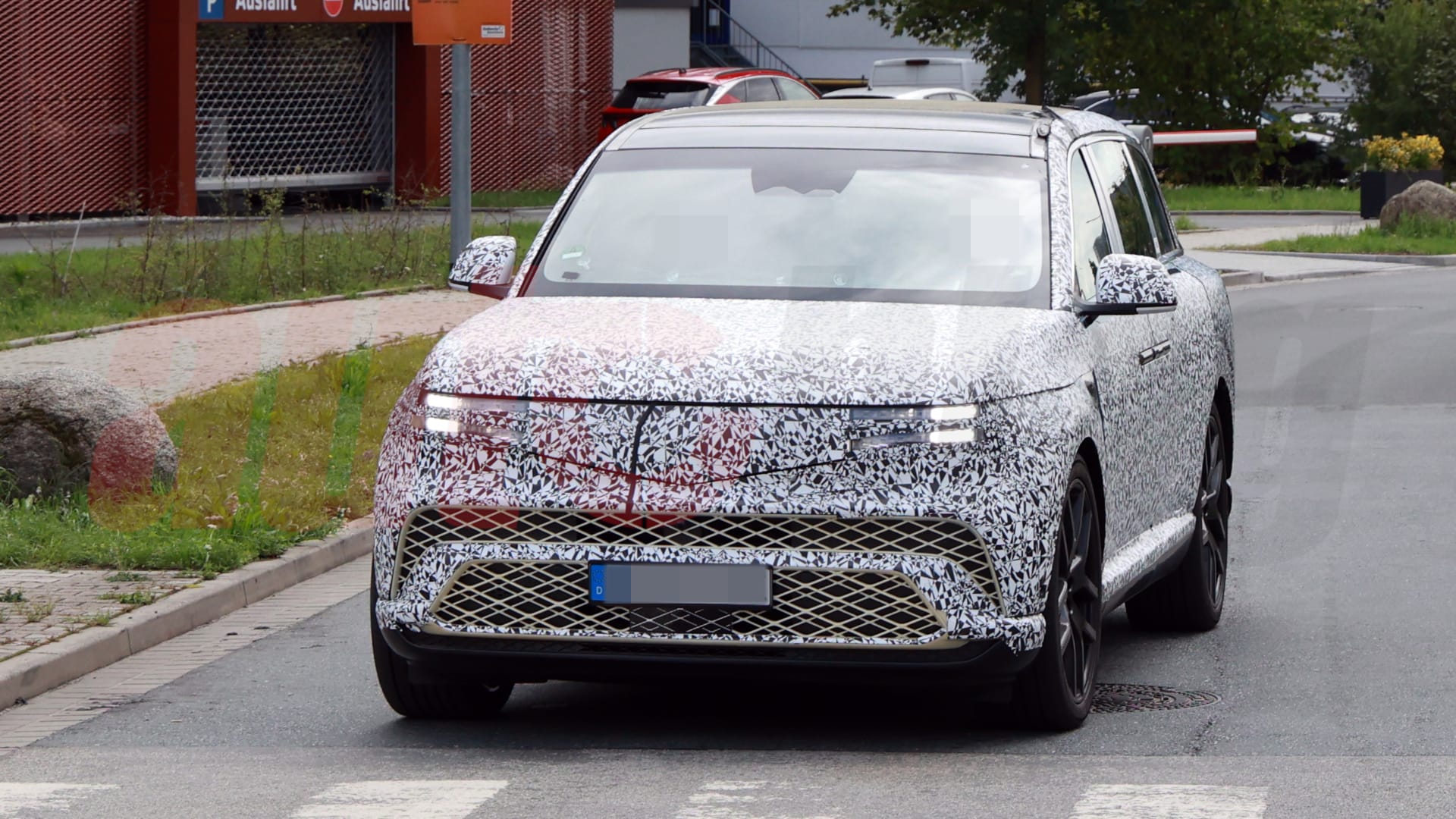 2027 Genesis GV90 EV spy shot