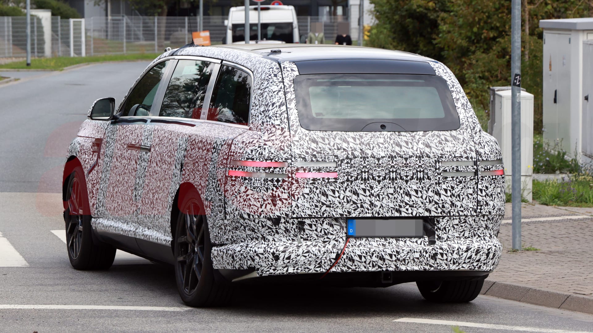 2027 Genesis GV90 EV spy shot