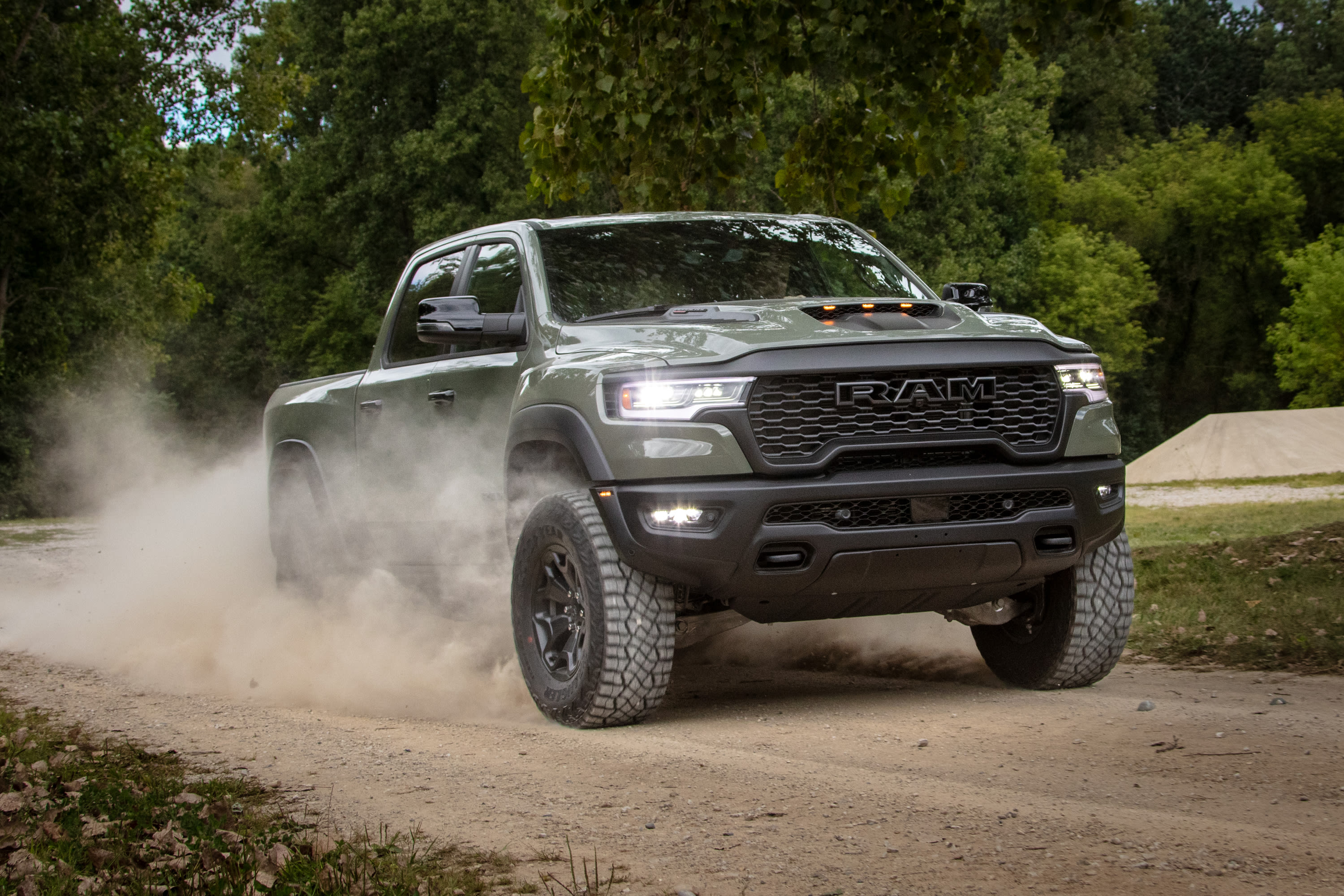 Ram Is Bringing Back SRT: 702 HP TRX Returns, Plus Rumored V8 RHO, Launching in Next Three Months 2 2026 Ram 1500 RHO with Direct Connection MagnaFlow Exhaust