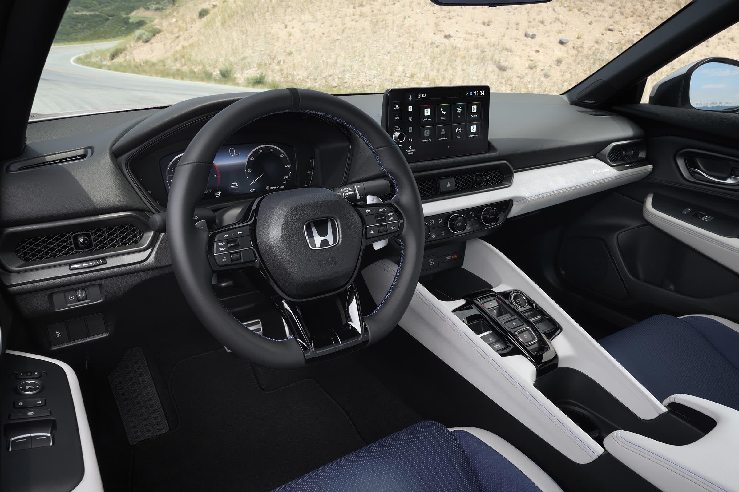 2026 honda prelude interior