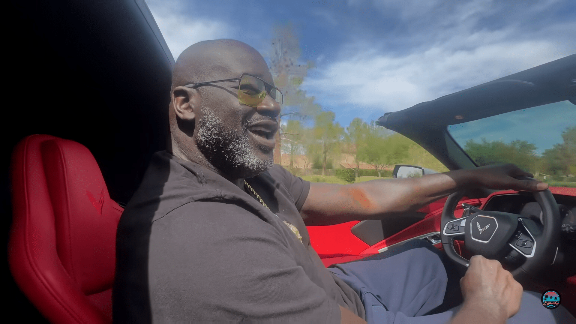 Shaq's New Corvette Z06 Makes Every Other Sports Car Look Small