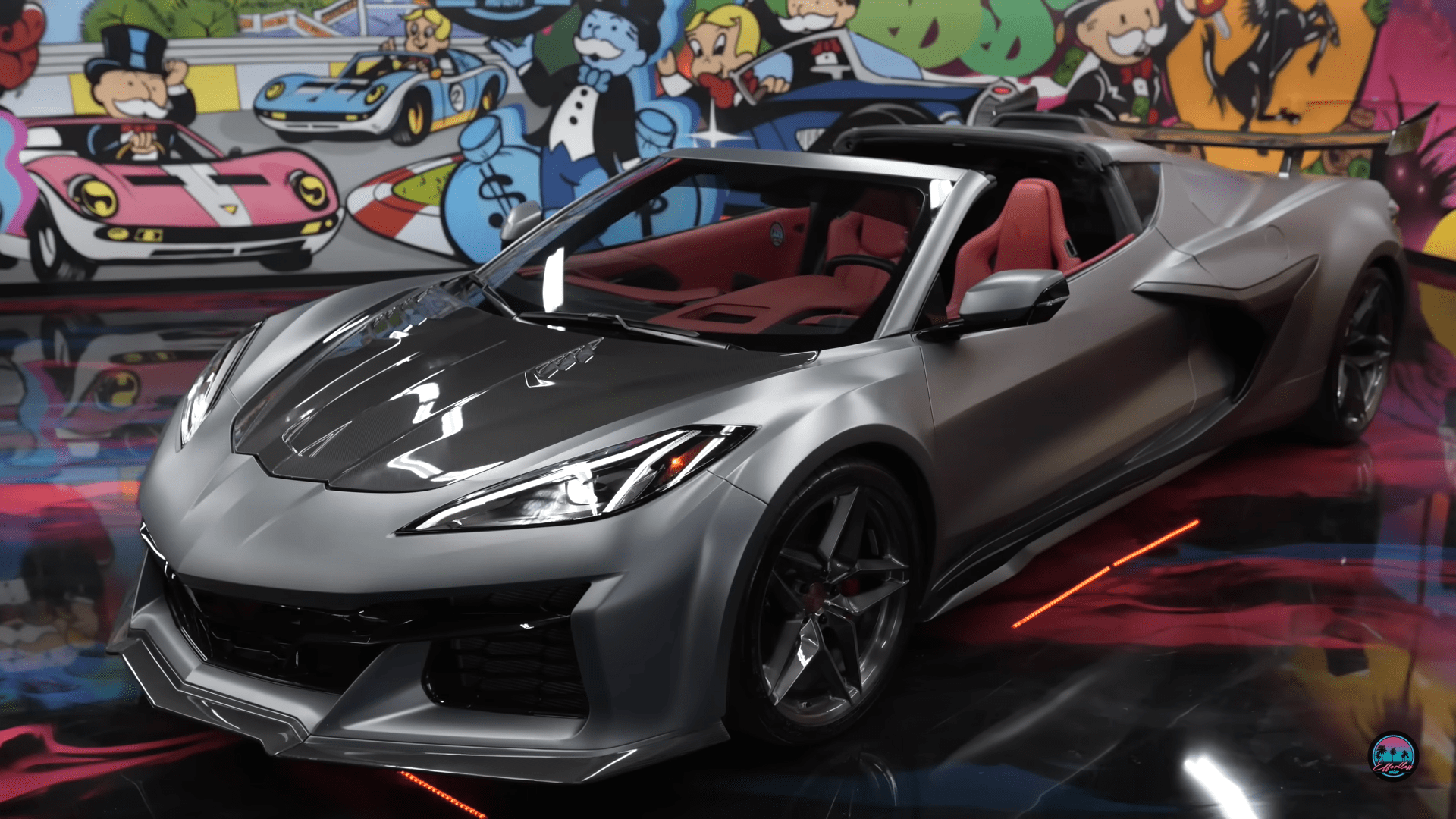 Shaq's New Corvette Z06 Makes Every Other Sports Car Look Small