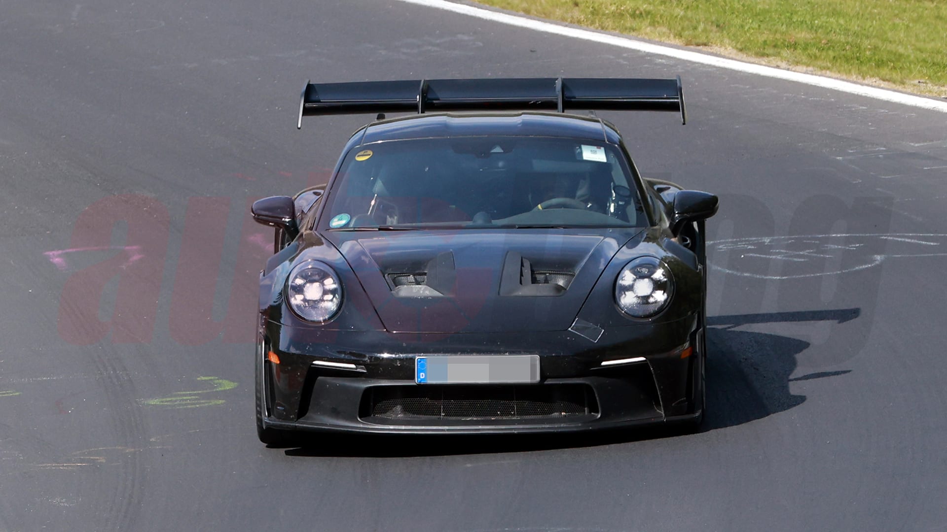 Porsche 911 GT3 RS spy shot