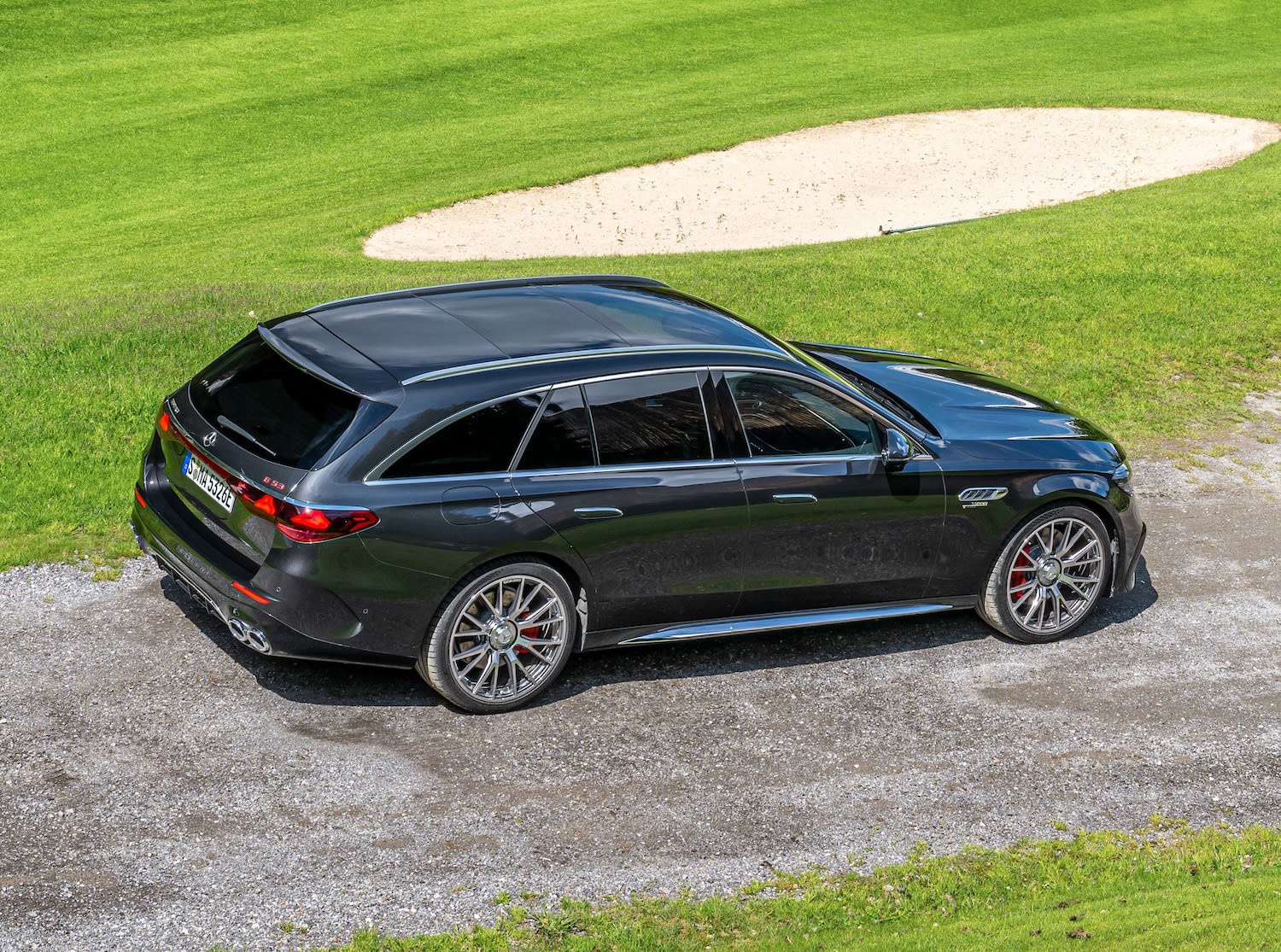 Mercedes-AMG E53 Hybrid Wagon rear quarter