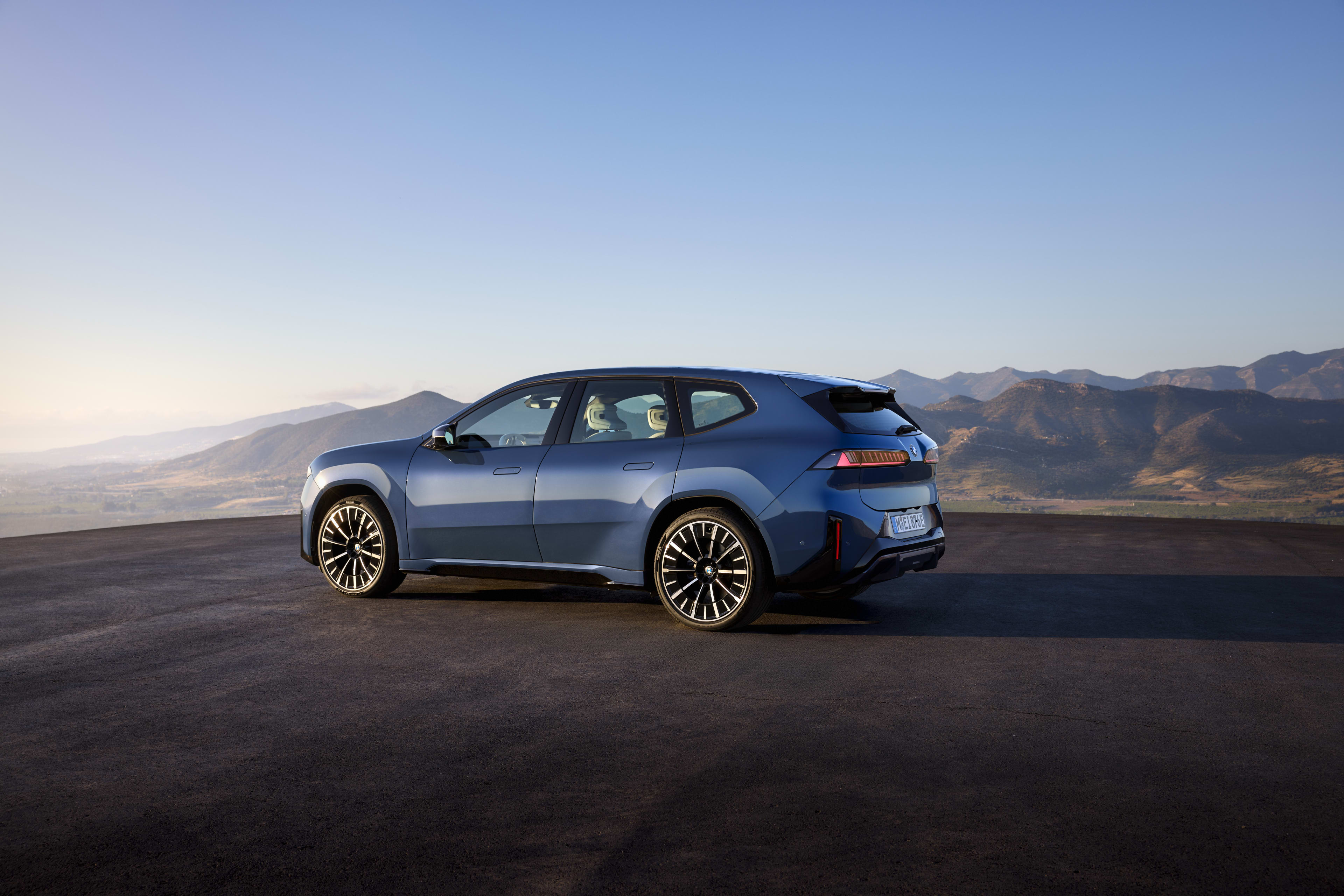 BMW iX3 - rear 3-4 stationary shot