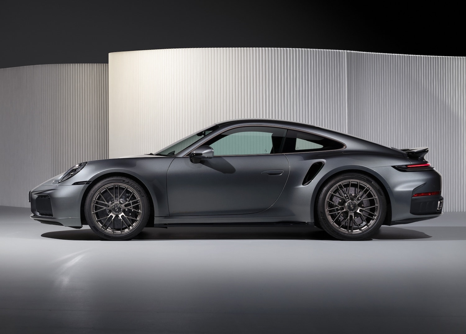 Porsche 911 plug-in hybrid decision Explained by Two-Door Sports Car VP Frank Moser 4 992.2 Porsche 911 Turbo S side profile