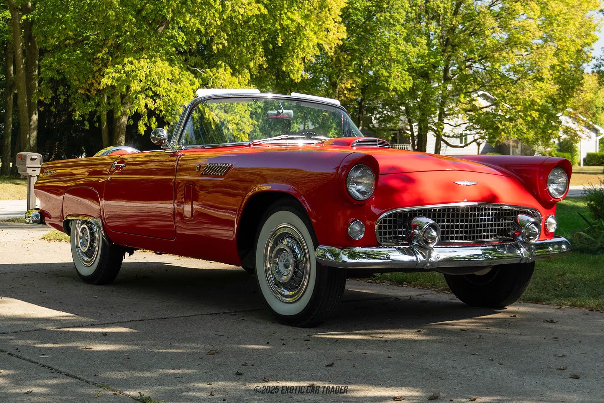 自動車 1956 Thunderbird Convertible 1956 Ford Thunderbird Convertible For Sale With Stunning