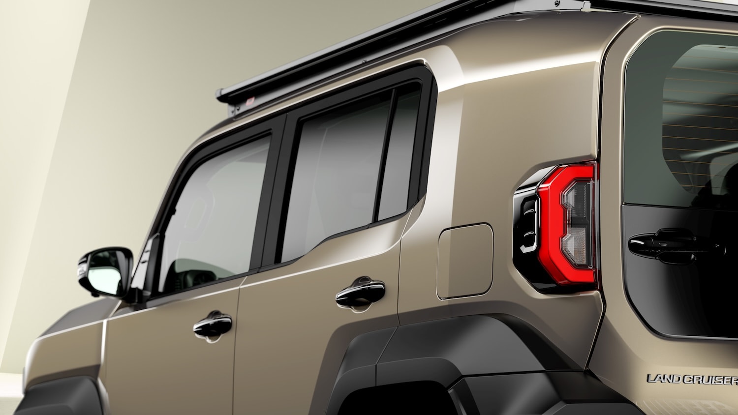 Toyota Land Cruiser FJ Officially Debuts: Retro Design, Modular Bumpers, Built for Off-Road Adventure, Launching Mid-2026 9 Toyota Land Cruiser FJ rear quarter detail