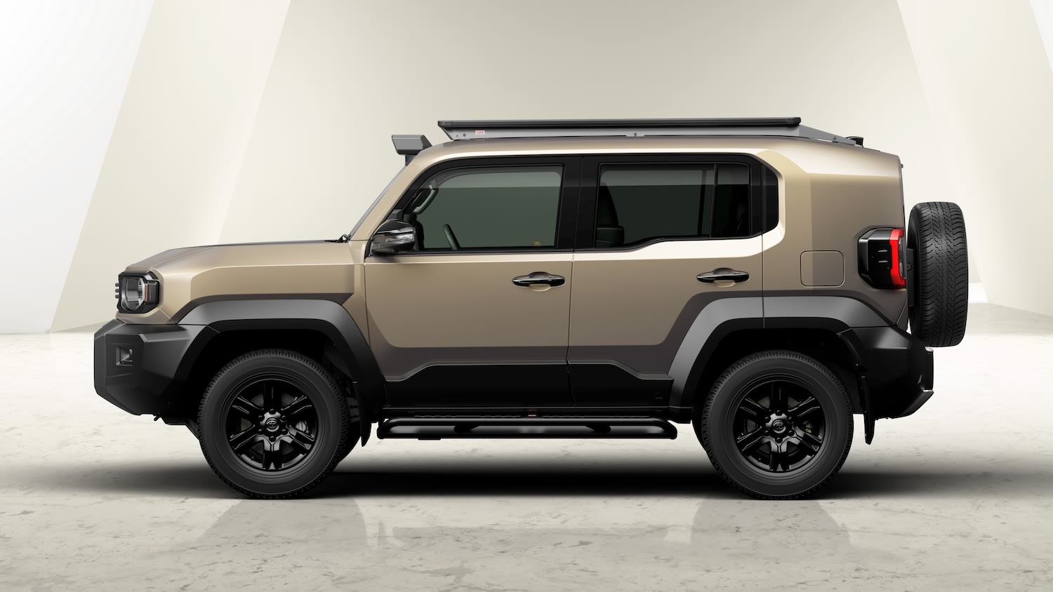 Toyota Land Cruiser FJ Officially Debuts: Retro Design, Modular Bumpers, Built for Off-Road Adventure, Launching Mid-2026 5 Toyota Land Cruiser FJ side
