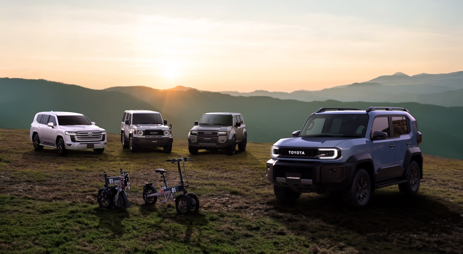 Toyota Land Cruiser FJ Officially Debuts: Retro Design, Modular Bumpers, Built for Off-Road Adventure, Launching Mid-2026 21 Toyota Land Cruiser family