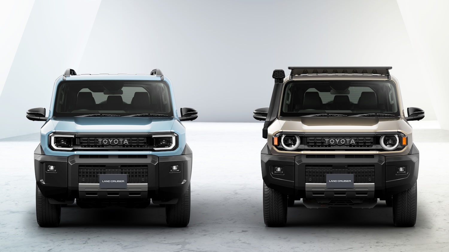 Toyota Land Cruiser FJ Debut: First Toyota Land Cruiser FJ Buyers Will Have a Hard Time Securing One in Japan 6 Toyota Land Cruiser FJ side by side