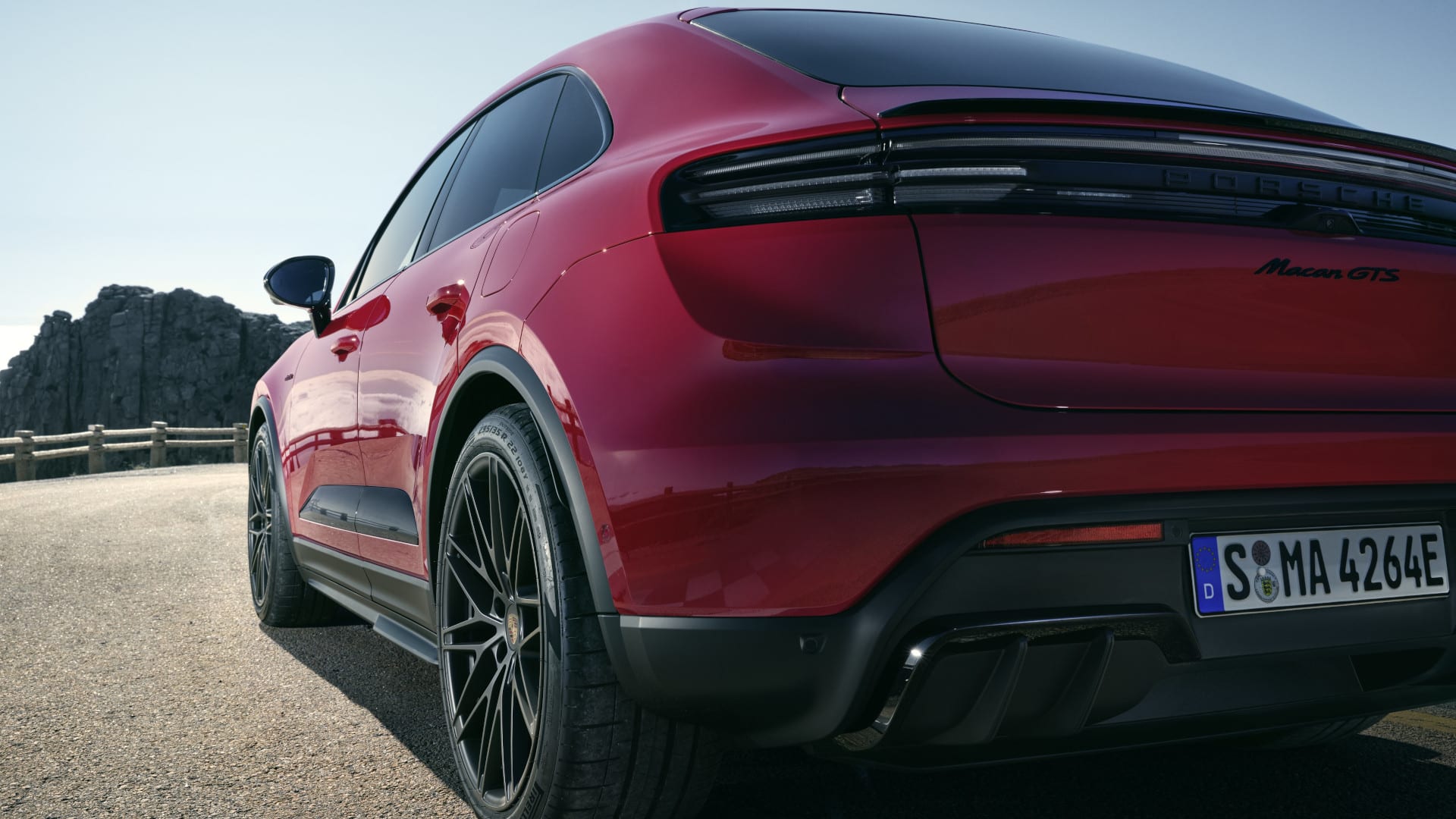 2026 Porsche Macan GTS rear quarter