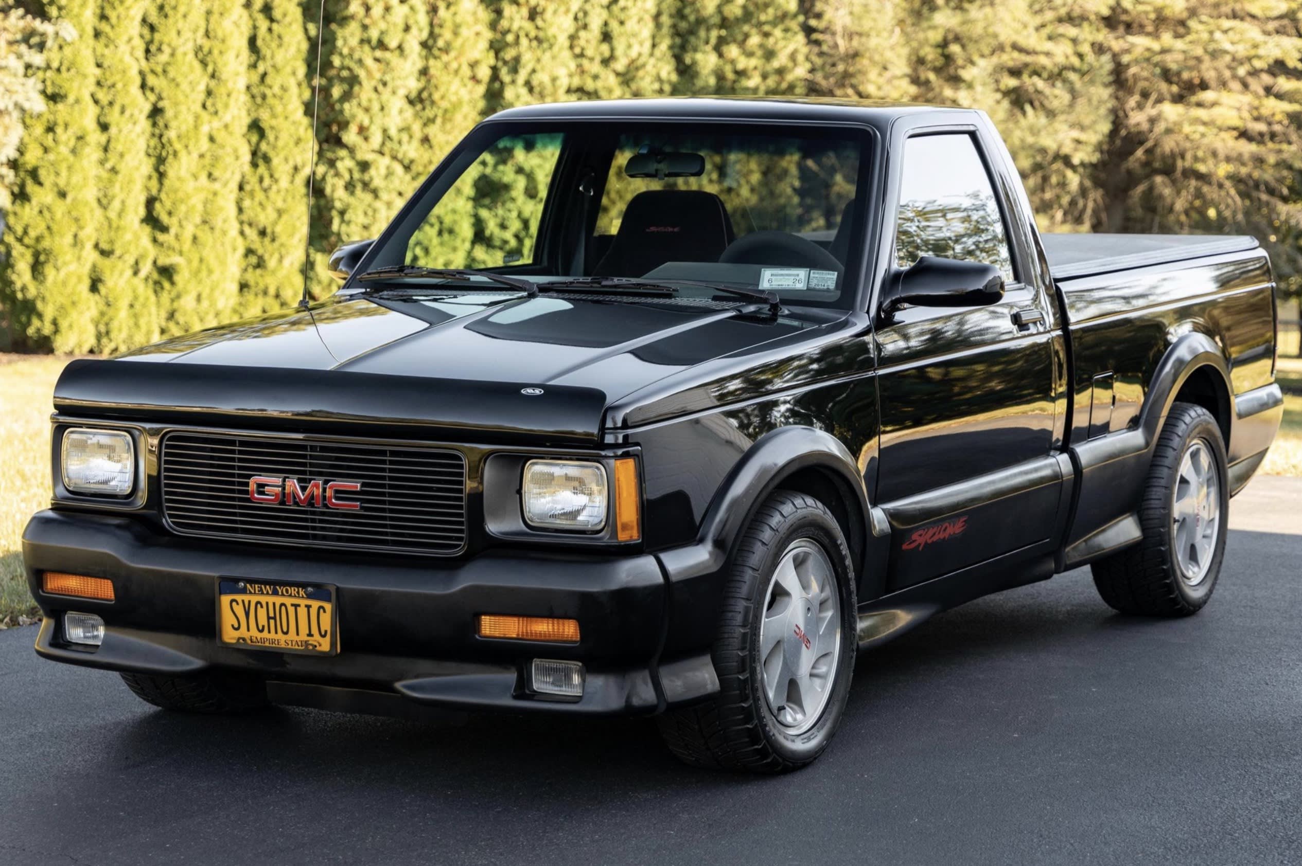 1991 GMC Syclone (Ted Nugent's) For Sale with 37,200 Miles, Bids Near $29K 2 1991 GMC Syclone