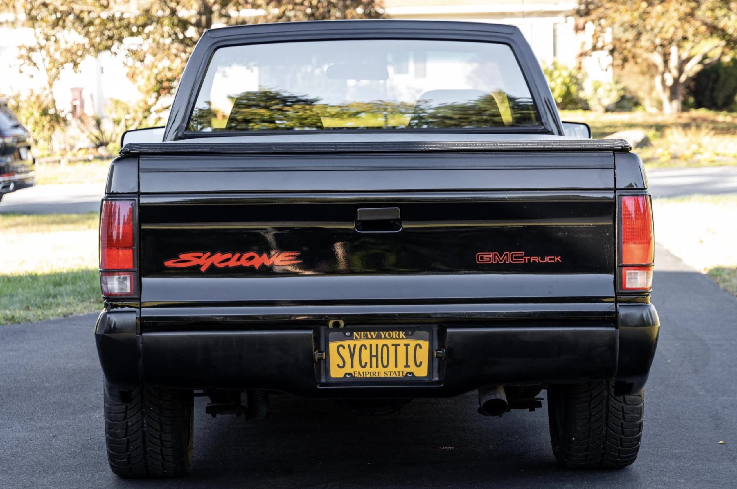 1991 GMC Syclone (Ted Nugent's) For Sale with 37,200 Miles, Bids Near $29K 5 1991 GMC Syclone