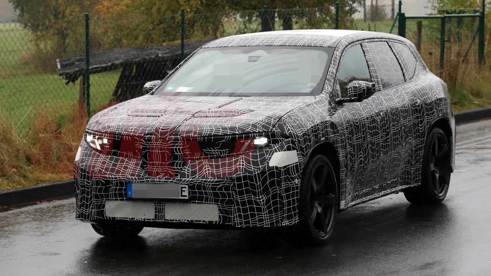 2026 BMW iX3 M spy shot