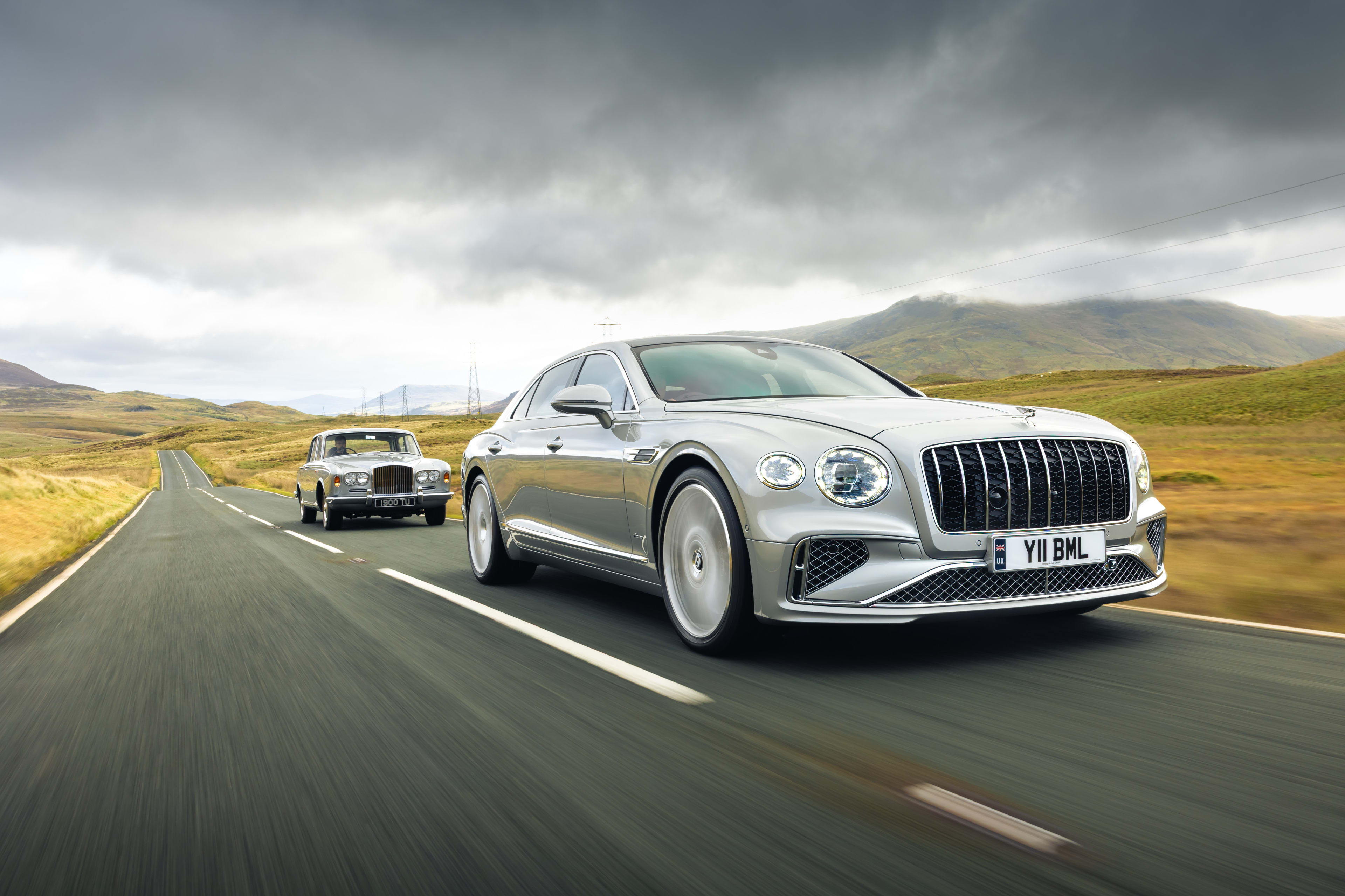 Bentley Flying Spur Azure and T-Series Twin