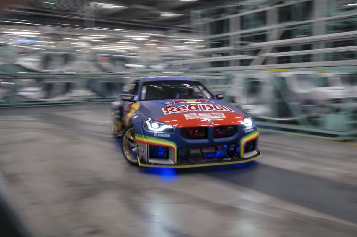 BMW M2 Drift Car Munich Factory