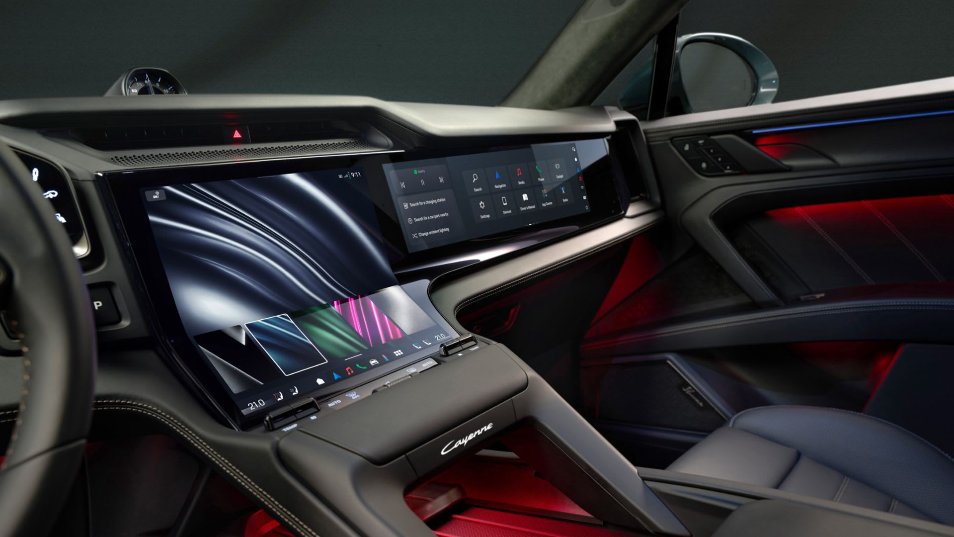 Porsche Cayenne Electric Interior