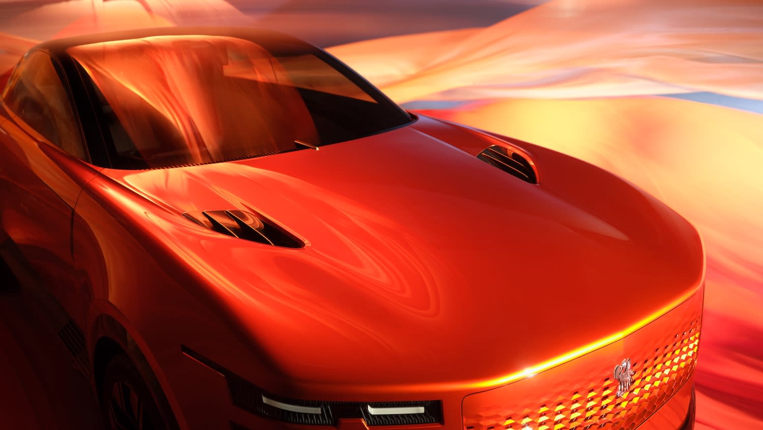 Century Coupe Teaser hood