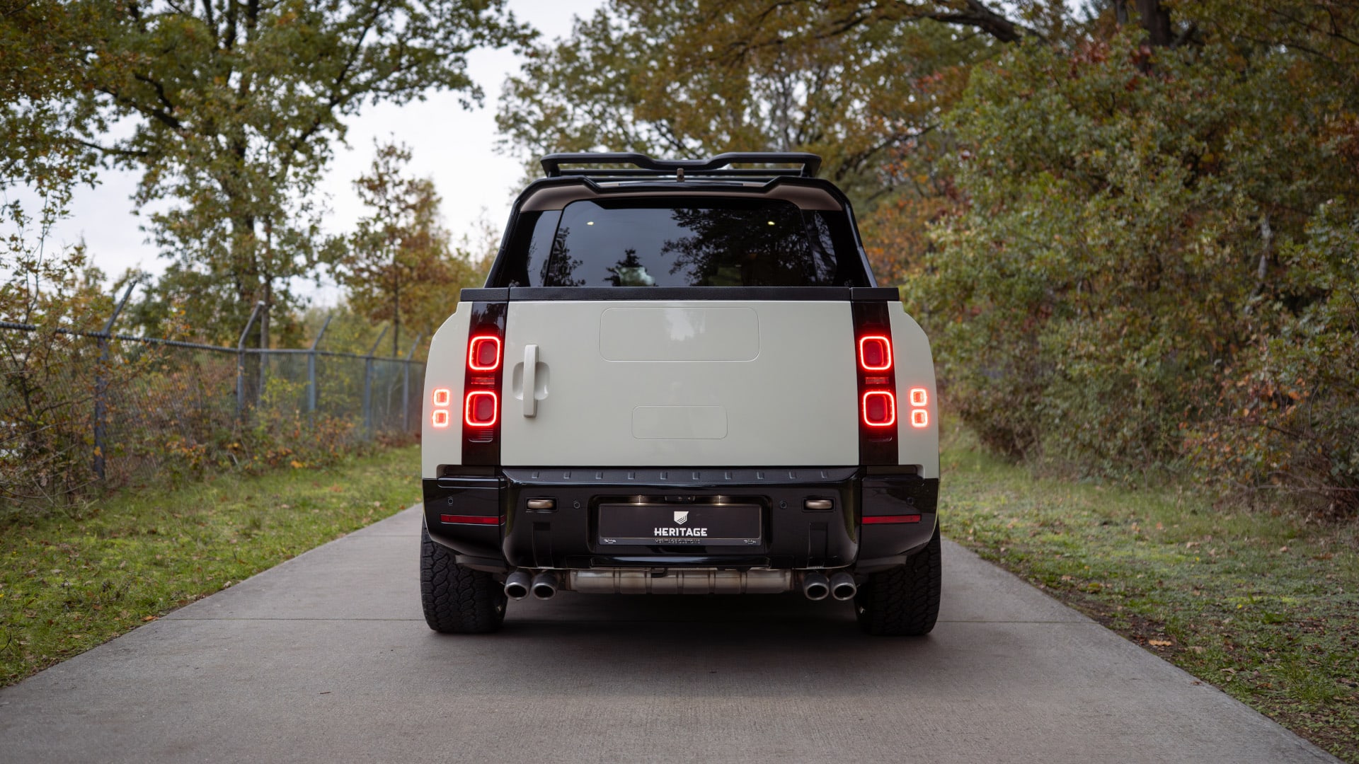Urban Automotive & Heritage Customs Create Modern V8 Crew Cab: Defender 130 V8 Pickup Unveiled 8 Urban Automotive x Heritage Defender Pickup