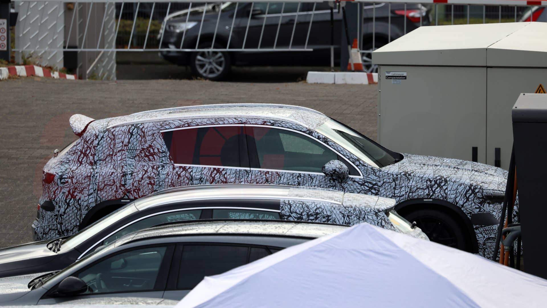 2026 Mercedes-AMG GLC EQ spy shot