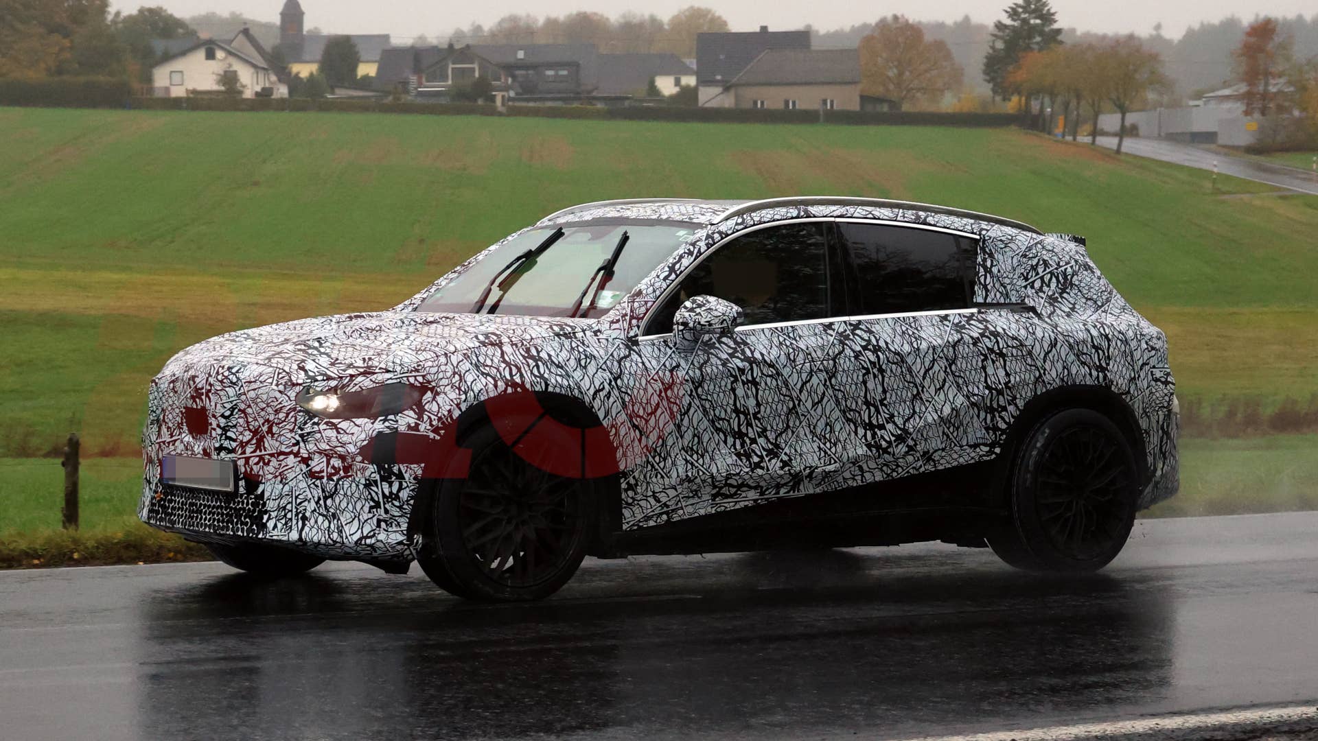 2026 Mercedes-AMG GLC EQ spy shot