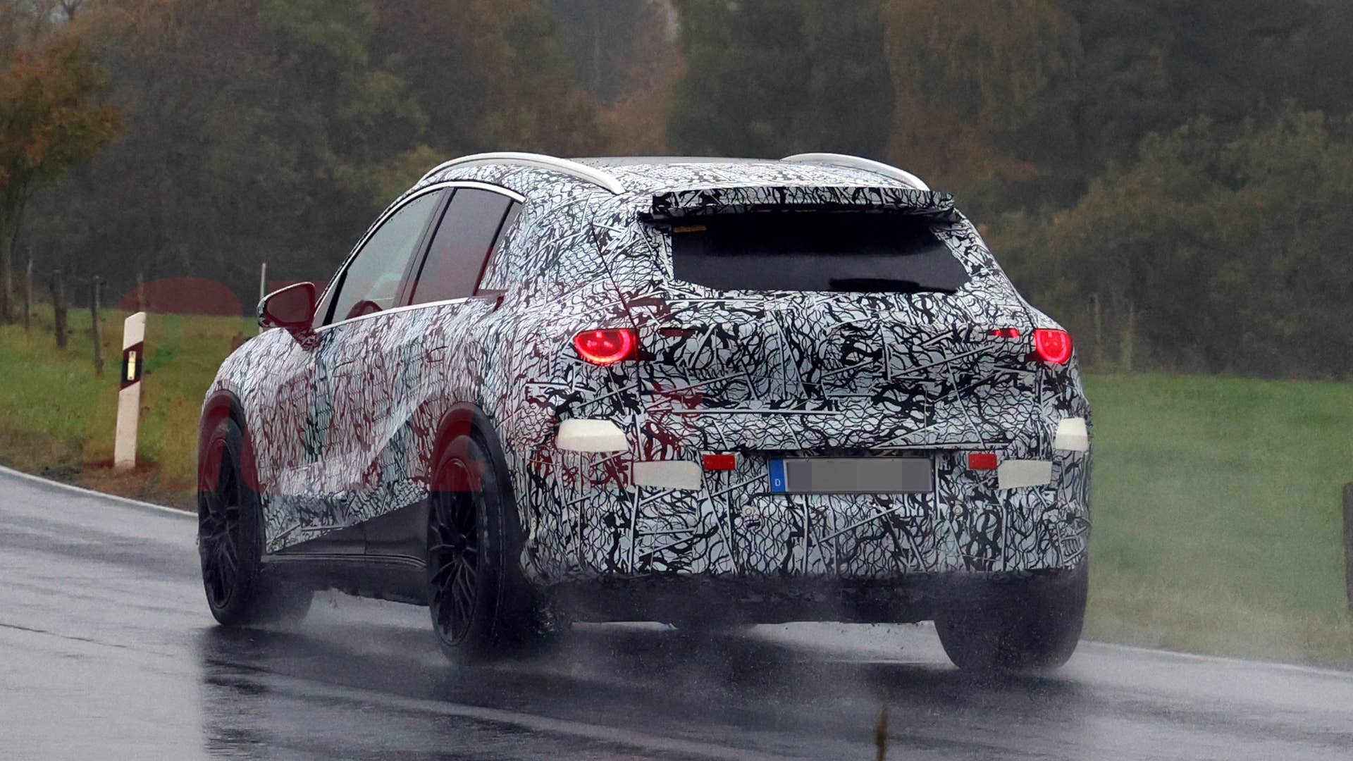 2026 Mercedes-AMG GLC EQ spy shot