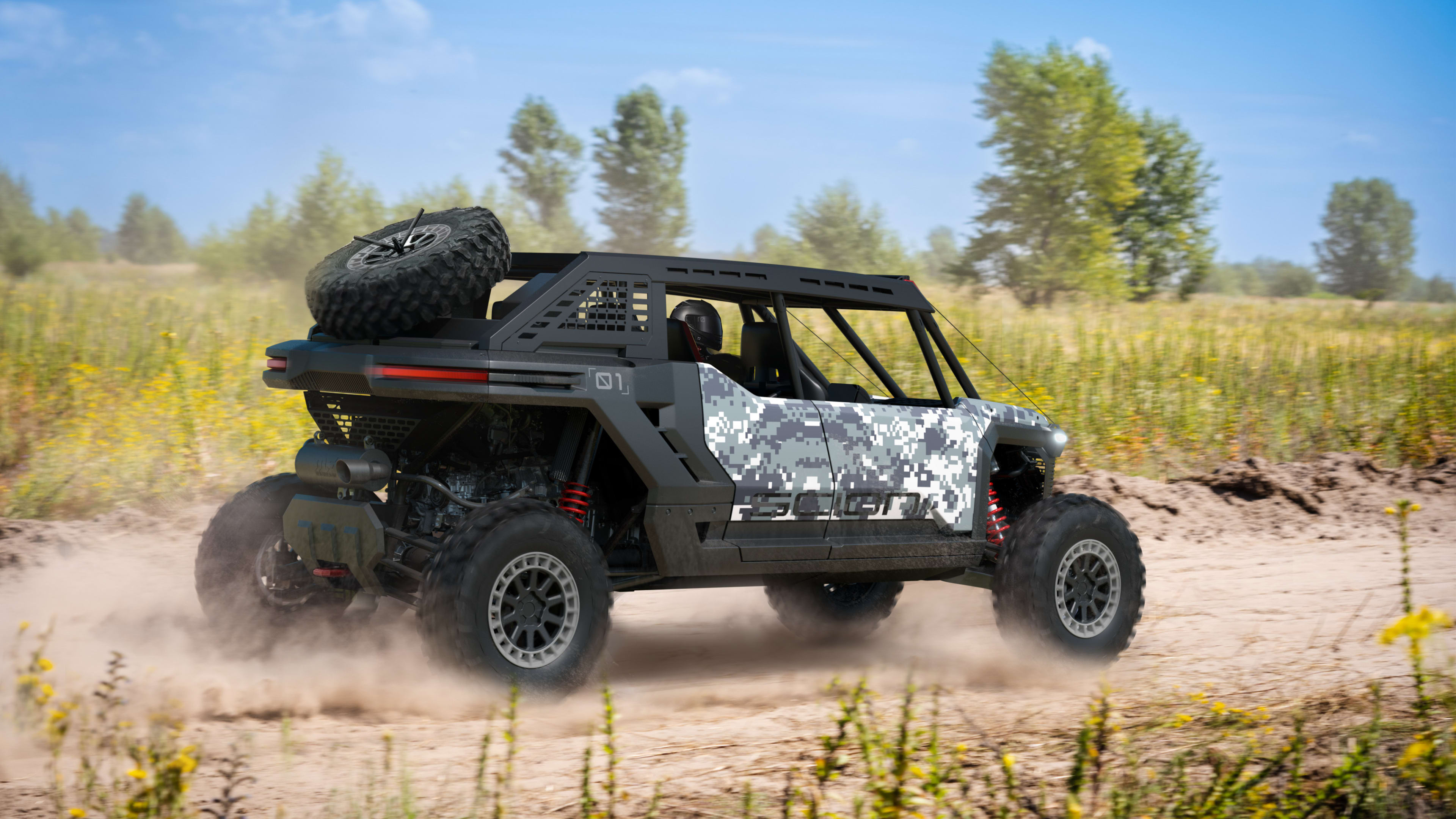 Toyota Revives Scion Name for Wild SEMA Off-Road Concept: Scion 01 Hybrid SxS Unveiled 3 scion 01 concept toyota sema 2025 hi res 15 985934