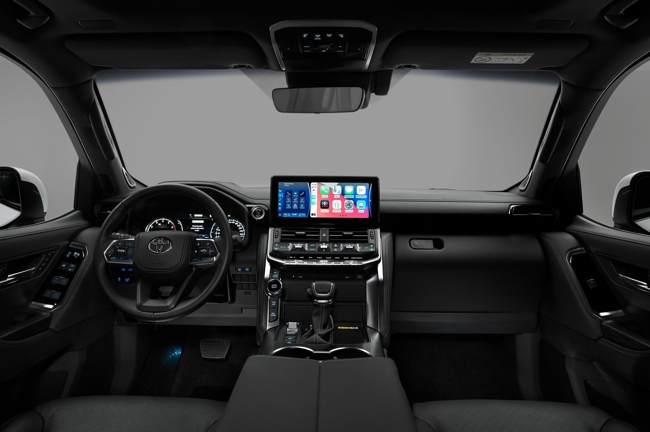 Toyota Hints Land Cruiser Could Get V8 Back: New Twin-Turbo 4.0L V8 Engine is Technically Compatible 4 Toyota Land Cruiser 300 interior