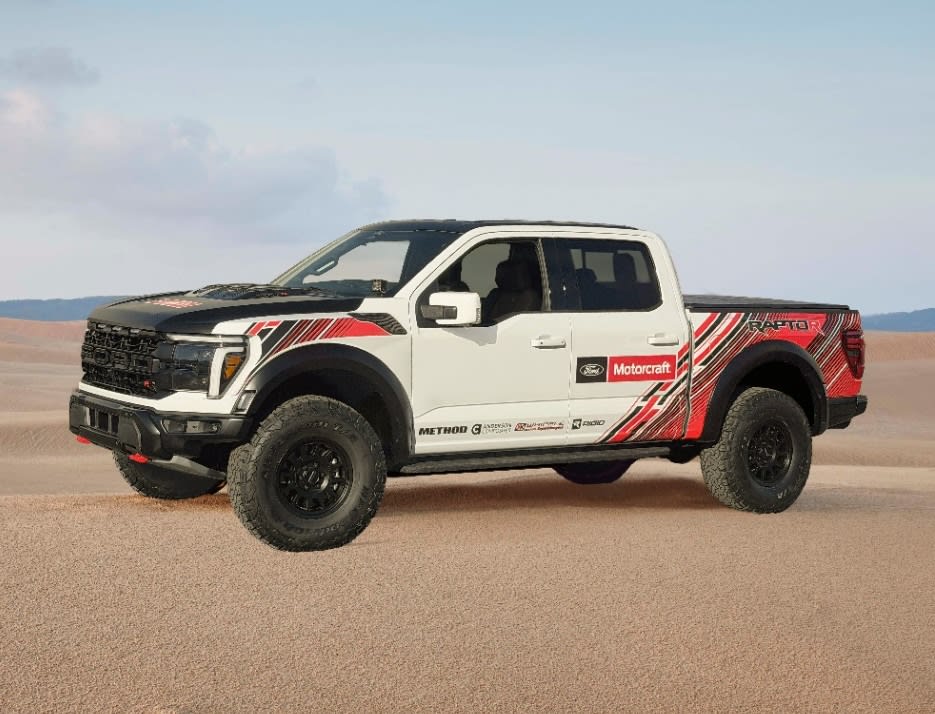 Ford F-150 Raptor R Project Vehicle front quarter