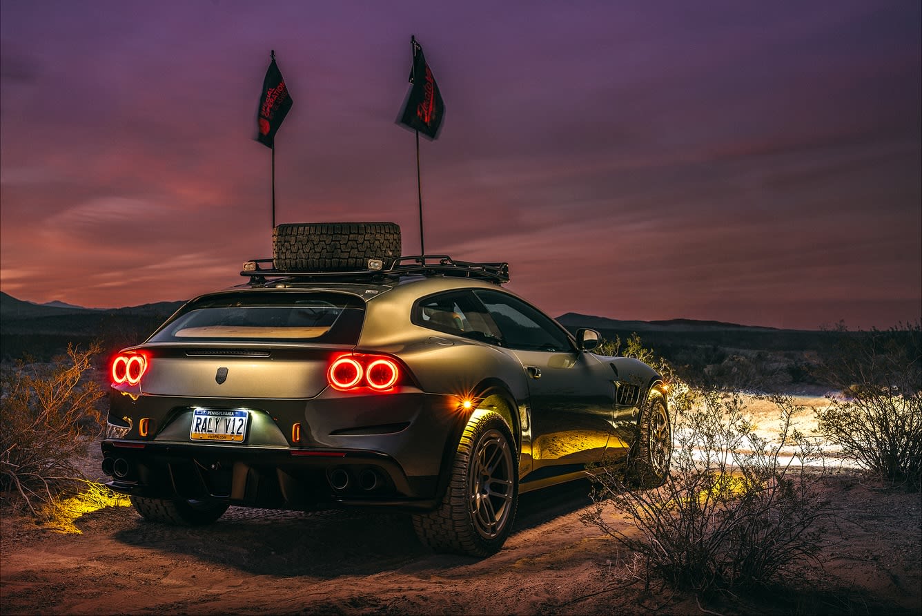 GlasWerks DMV GTC4Lusso Elevato rear 3/4th