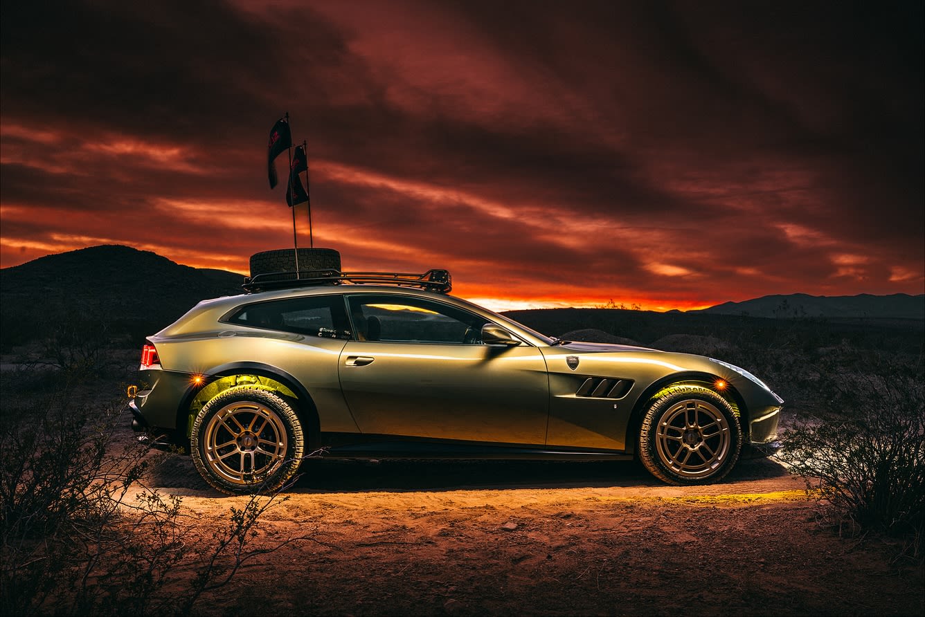 GlasWerks DMV GTC4Lusso Elevato side profile