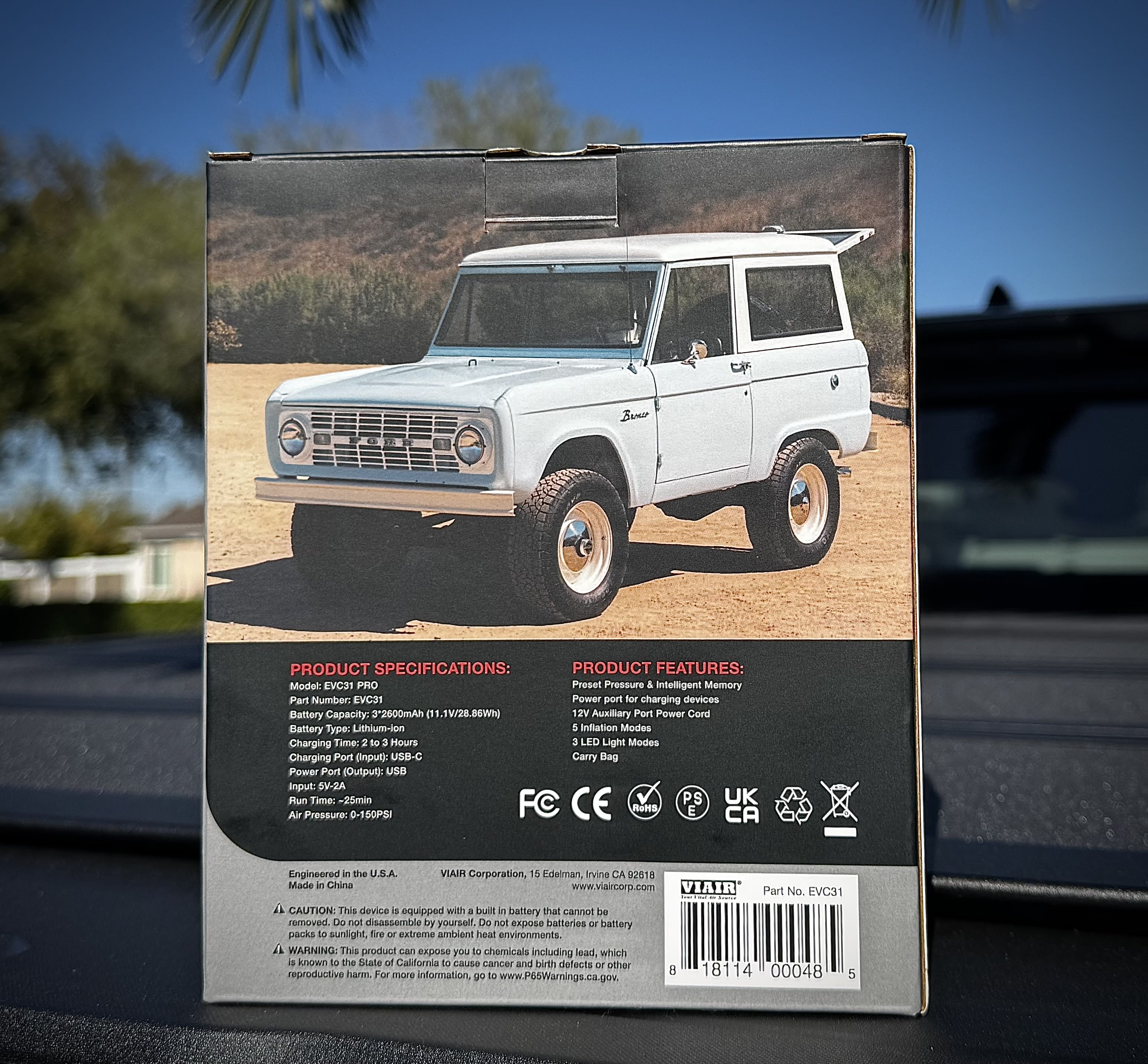 Ultimate Automated Tire Inflators: Are Portable Tire Inflators Any Good? VIAIR EVC31 PRO Review 9 img 9152